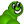 image of green snake for player 1